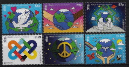 GUERNSEY - EUROPA-CEPT 2023 -"PEACE -THE HIGHEST VALUE Of HUMANITY".-  SERIE  De 6 V. - N - 2023