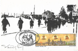 Bastogne : Les Premiers Thancks Arrivent à Bastogne. - Bastogne