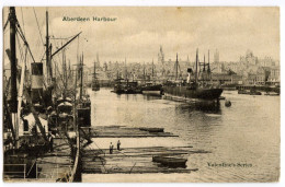 ABERDEEN HARBOUR - UN / LOADING TIMBER PLANKS / DARTFORD, HIGH STREET, (BANKS) - Aberdeenshire