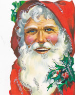 Chromos / Decoupis - Pere Noel / Santa Claus / Weihnachtsmann / Babbo Natale / Papai Noel / Kleeschen-format 11,5 X 7 Cm - Autres & Non Classés