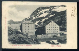 Valle D'Aosta - Ospizio Del Gran S. Bernardo - Viaggiata 1904 - Rif.  04959 - Otros & Sin Clasificación