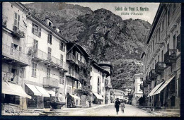 Valle D'Aosta - Saluti Da Pont S. Martin - Viaggiata 1910 - Rif.  00886 - Altri & Non Classificati