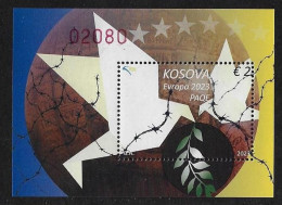 KOSOVO /KOSOVA REPUBLIC /EUROPA-CEPT 2023 -"PEACE –The Highest Value Of Humanity"- HOJITA BLOQUE/ SOUVENIR SHEET/BLOCK - 2023