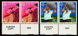 Schweiz 1197-1198 Postfrisch Als Paar #KZ051 - Autres & Non Classés