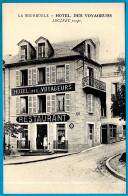CPA 63 LA BOURBOULE - HOTEL RESTAURANT DES VOYAGEURS - Leclerc Propriétaire - La Bourboule