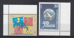 Macedonia Nuovi :  2001  N. 213-4 ** - Macedonia Del Nord