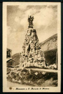 Monumento A San Bernardo Di Mentone - Viaggiata 1931 - Rif.  04455 - Andere & Zonder Classificatie