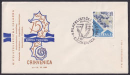.Yugoslavia, 1963-06-15, Croatia, Crikvenica, Year Of Tourism, Special Postmark & Cover - Otros & Sin Clasificación