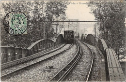 PARIS - Chemin De Fer Métropolitain , Viaduc Et Passerelle D'Austerlitz - Stations, Underground