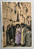 CPSM JERUSALEM (Israel) La Muraille Des Lamentations Des Juifs - Israël
