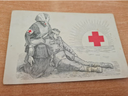 Postcard - Red Cross    (33007) - Croix-Rouge