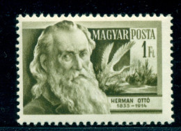 1954 Ottó Herman,zoologist,ornithologist,natural History,Birds,Hungary,1406,MNH - Autres & Non Classés