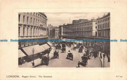 R151186 London. Regent Circus. The Quadrant. Peacock - Autres & Non Classés
