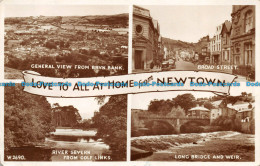 R151195 Love To All At Home From Newtown. Multi View. Valentine. RP. 1955 - Monde