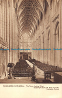R152502 Winchester Cathedral. The Nave Looking West. A. W. Kerr - Monde