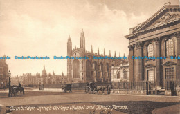 R151832 Cambridge. Kings College Chapel And Kings Parade. Frith - Monde