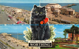 R153165 Good Luck From Worthing. Multi View. D. Constance. 1974 - Monde