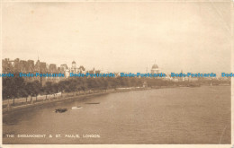 R151208 The Embankment And St. Pauls London - Other & Unclassified