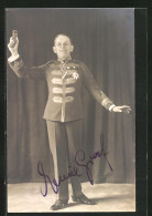 Foto-AK Opernsänger Emil Graf In Uniform, Autograph  - Oper