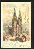 Lithographie Köln, Kölner Dom  - Sonstige & Ohne Zuordnung