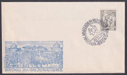 .Yugoslavia, 1963-06-20, Bosnia, Brčko, Amateur Theater Festival, Special Postmark & Cover - Otros & Sin Clasificación