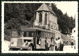 Fotografie Bus, Reisebus-Omnibus Internationales Reisebus-Unternehmen Franz Helbig  - Automobiles