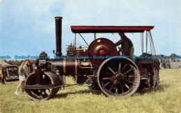 R153189 Flower Steam Road Roller No 14674. Salmon. 1966 - World