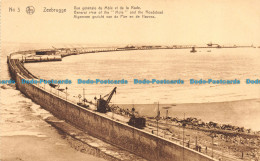 R151874 Zeebrugge. General View Of The Mole And The Roadstead. J. Revyn. Nels - World