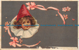 R151244 Old Postcard. Girl - World