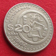 Mexico 20 Pesos 1982 Mexique Mexiko Messico W ºº - Mexique