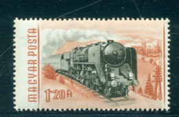 1955 Steam Locomotive,Dampflokomotive,Transportation,Hungary,1457,MNH - Treni