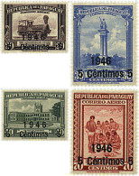 56886 MNH PARAGUAY 1946 SERIE BASICA - Paraguay