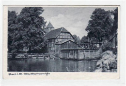 39014731 - Plau I. Meckl. Mit Wassermuehle An Der Elde Gelaufen Von 1941. Gute Erhaltung. - Plau