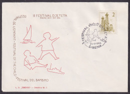 .Yugoslavia, 1963-06-30, Croatia, Šibenik, Children Festival, Special Postmark & Cover (I) - Other & Unclassified