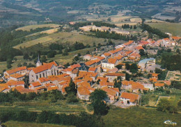 LA PRUGNE -- 1974 -- Vue Générale Aérienne.....timbre....cachet  LA PRUGNE - Autres & Non Classés