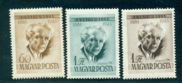 1955 Béla Bartók,music Composer,founder Of Ethnomusicology,Hungary,1450,MNH - Music