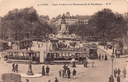 69 - LYON - Cours Verdun Et Le Monument De La République - Lyon 1