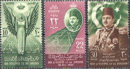 266339 MNH EGIPTO. Reino 1952 ABROGACION DEL TRATADO ANGLO-EGIPCIO DE 1036 - Altri & Non Classificati