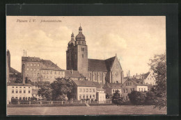 AK Plauen I. V., Die Johanniskirche  - Plauen