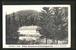 AK Karlstal I. Pfalz, Pfälz. Beamten-Erholungsheim  - Autres & Non Classés