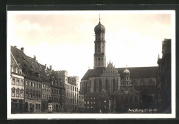 AK Augsburg, Gasthaus Münchner Weissbier Hallen, St. Ulrich  - Augsburg