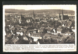 AK Ansbach, Totalansicht Aus Der Vogelschau  - Ansbach