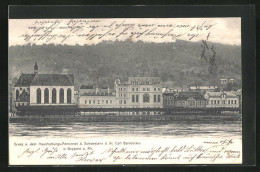 AK Boppard A. Rh., Haushaltungs-Pensionat D. Schwetern D. Hl. Carl Borromäus  - Boppard