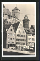 AK Nürnberg, Burg U. Vestnerturm V. Dürerhaus Gesehen  - Nürnberg