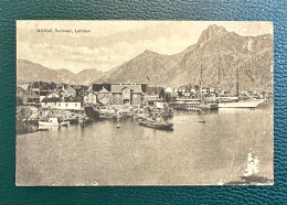 986 NORWAY NORUEGA NORGE SVOLVÆR LOFOTEN REAL PHOTO RARE POSTCARD - Norway