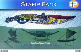 Canoe Tradizionali 2009. Presentation Pack. - Papua-Neuguinea