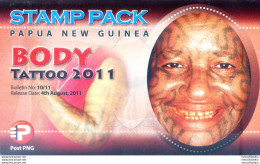 Tatuaggi 2011. Presentation Pack. - Papouasie-Nouvelle-Guinée