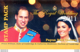 Famiglia Reale 2011. Presentation Pack. - Papouasie-Nouvelle-Guinée