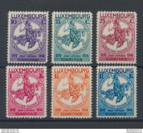 1934 LUSSEMBURGO - Caritas Pro Infanzia - N° 252/57 -  MNH** - Other & Unclassified