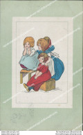 Cc67 Cartolina Tematica Bambini Children Illustratore Artist - Andere & Zonder Classificatie